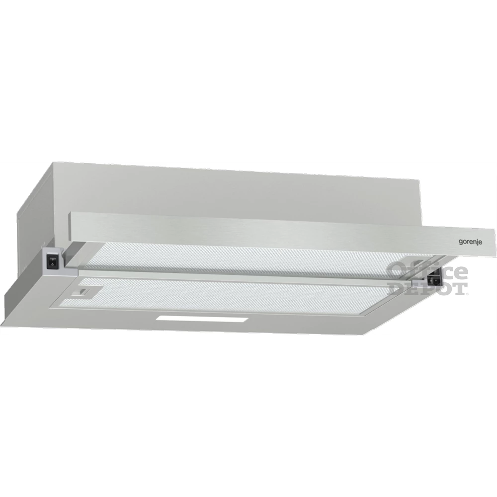 Gorenje TH60E3X inox, szabadonálló, hagyományos, méret:60 cm, teleszkópos, zajszint:67 dB, páraelszívó