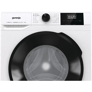 Gorenje W1NGPI61SBS fehér, elöltöltős, max.1000ford., 6 kg, mosógép