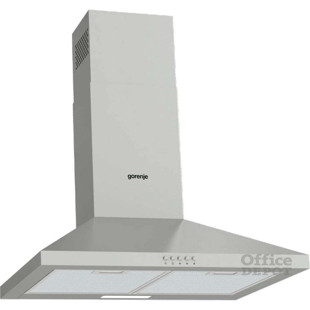 Gorenje WHC629E4X szürke, szabadonálló, kürtős, méret:60 cm, zajszint:65 dB, páraelszívó