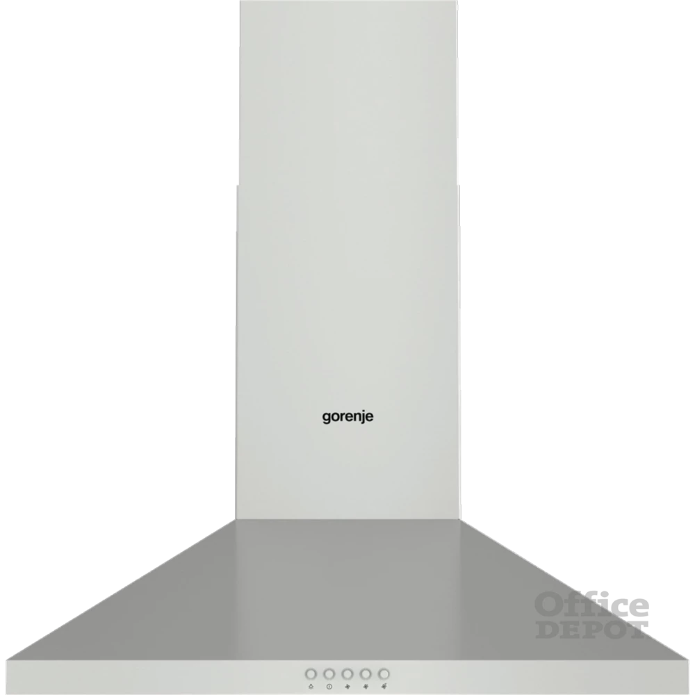 Gorenje WHC629E4X szürke, szabadonálló, kürtős, méret:60 cm, zajszint:65 dB, páraelszívó