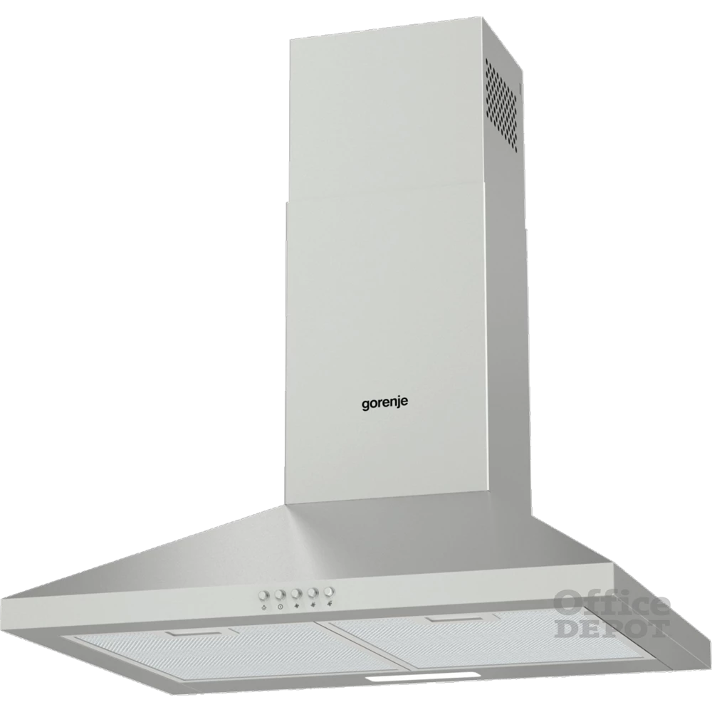 Gorenje WHC629E4X szürke, szabadonálló, kürtős, méret:60 cm, zajszint:65 dB, páraelszívó