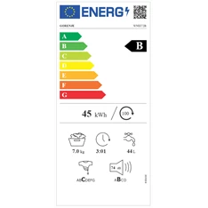 Gorenje WNEI72B 7 kg elöltöltős mosógép Gorenje WNEI72B 7 kg elöltöltős mosógép
