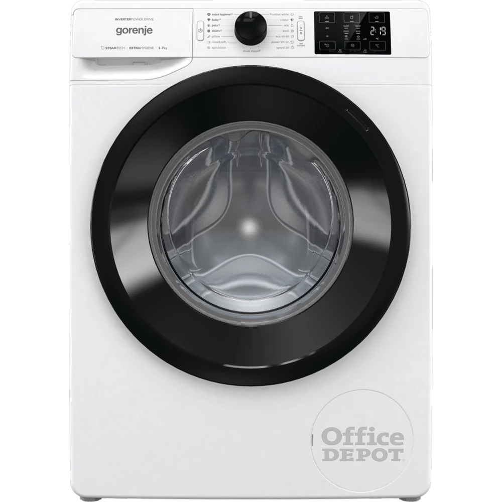 Gorenje WNEI74AS fehér, elöltöltős, max.1400ford., 7 kg, mosógép