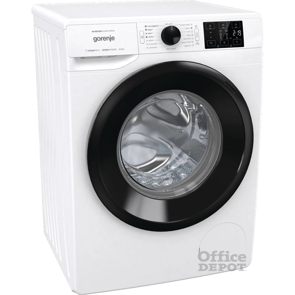 Gorenje WNEI74AS fehér, elöltöltős, max.1400ford., 7 kg, mosógép