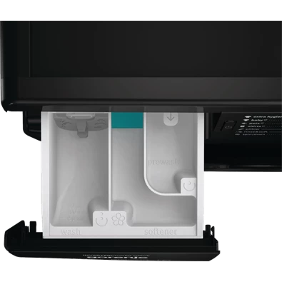 Gorenje WNEI84AS/B fekete 8 kg elöltöltös mosógép Gorenje WNEI84AS/B fekete 8 kg elöltöltös mosógép