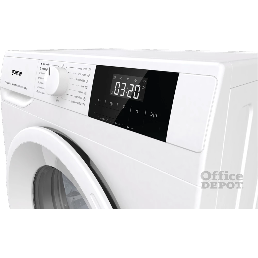 Gorenje WNGPI61SBS fehér, elöltöltős, keskeny, max.1000ford., 6 kg, mosógép