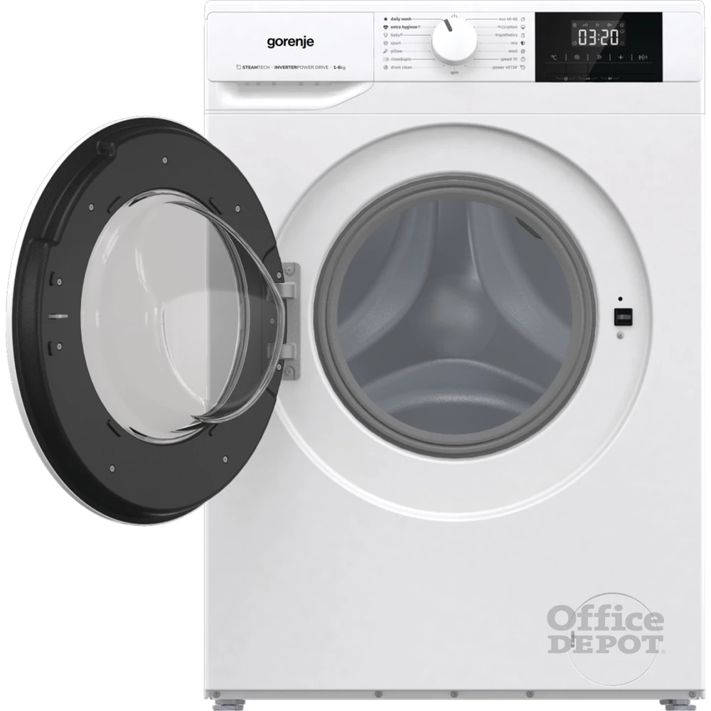 Gorenje WNGPI61SBS fehér, elöltöltős, keskeny, max.1000ford., 6 kg, mosógép