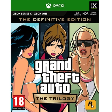 Grand Theft Auto: The Trilogy - The Definitive Edition Xbox One/Series X játékszoftver Grand Theft Auto: The Trilogy - The Definitive Edition Xbox One/Series X játékszoftver