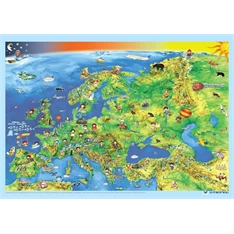 Gyerek Föld/ Gyerek Európa A3 alátét duo Gyerek Föld/ Gyerek Európa A3 alátét duo
