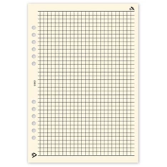 Realsystem 1/513 négyzethálós jegyzet gyűrűs naptár kiegészítő