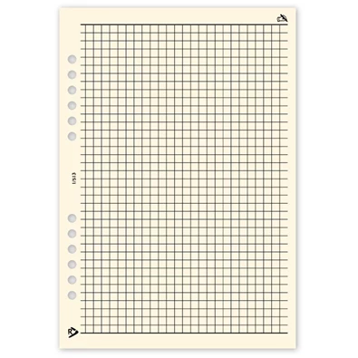 Realsystem 1/513 négyzethálós jegyzet gyűrűs naptár kiegészítő