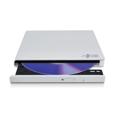 HLDS GP57EW40 fehér külső USB DVD író HLDS GP57EW40 fehér külső USB DVD író