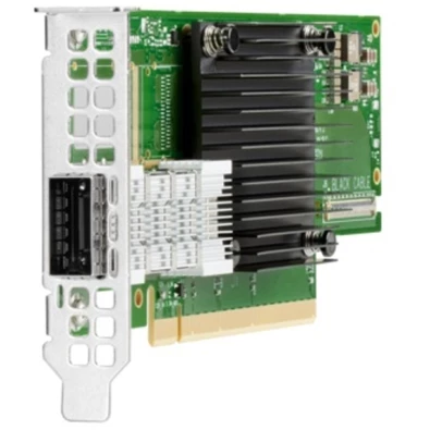 HPE P06250-B21 InfiniBand HDR100/Ethernet 100Gb 1-port QSFP56 PCIe3 x16 MCX653105A-ECAT Adapter HPE P06250-B21 InfiniBand HDR100/Ethernet 100Gb 1-port QSFP56 PCIe3 x16 MCX653105A-ECAT Adapter