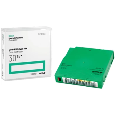 HPE Q2078A LTO-8 Ultrium 30TB RW Data Cartridge HPE Q2078A LTO-8 Ultrium 30TB RW Data Cartridge