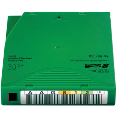 HPE Q2078A LTO-8 Ultrium 30TB RW Data Cartridge HPE Q2078A LTO-8 Ultrium 30TB RW Data Cartridge