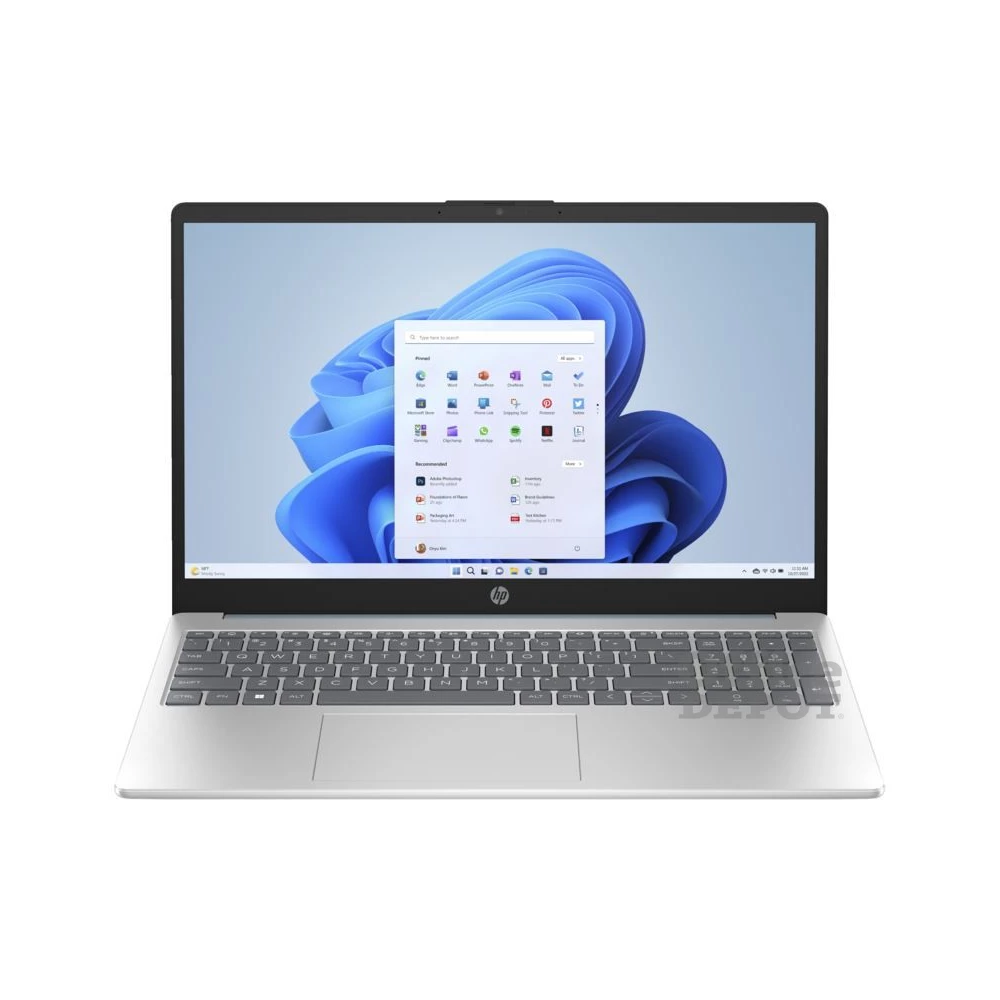 HP 15-fc0026nh laptop (15,6"FHD/AMD Ryzen 3 7320U/Int.VGA/8GB RAM/512GB/Win11) - kék