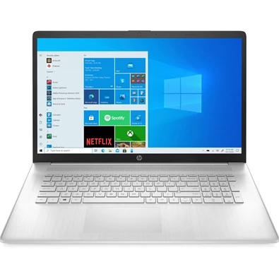 HP 17-cn0003nh laptop (17,3"FHD/Intel Core i3-1125G4/Int. VGA/8GB RAM/256GB/Win10) - ezüst HP 17-cn0003nh laptop (17,3"FHD/Intel Core i3-1125G4/Int. VGA/8GB RAM/256GB/Win10) - ezüst