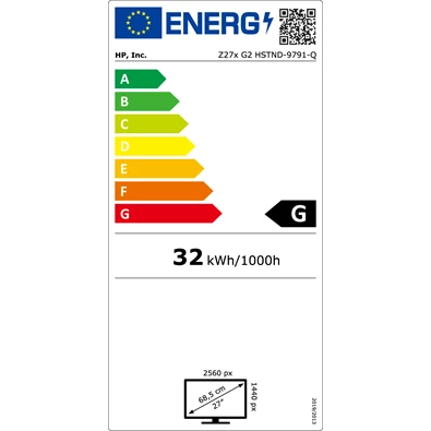 HP 27" 2NJ08A4 Z27x G2 QHD IPS LED HDMI DP monitor HP 27" 2NJ08A4 Z27x G2 QHD IPS LED HDMI DP monitor