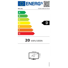 HP 31,5" Series 5 532sf FHD VA VGA/HDMI szürke-fekete monitor