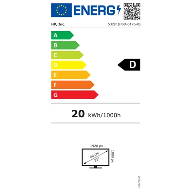 HP 31,5" Series 5 532sf FHD VA VGA/HDMI szürke-fekete monitor