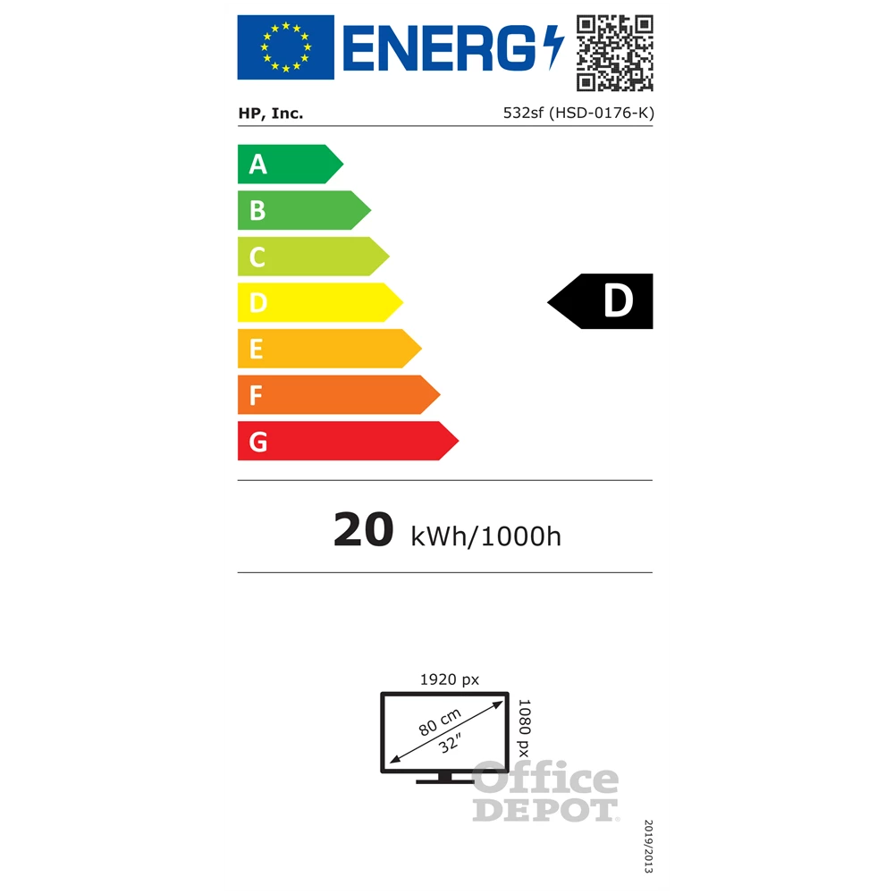 HP 31,5" Series 5 532sf FHD VA VGA/HDMI szürke-fekete monitor