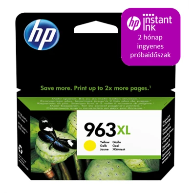 HP 3JA29AE (963XL) sárga tintapatron HP 3JA29AE (963XL) sárga tintapatron