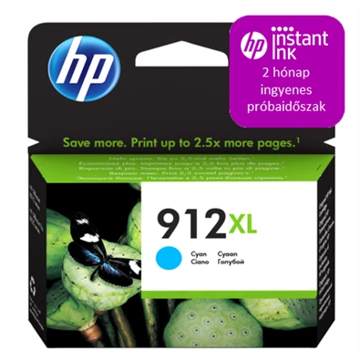 HP 3YL81AE (912XL) cián tintapatron HP 3YL81AE (912XL) cián tintapatron