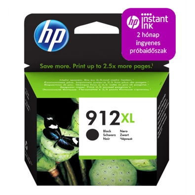 HP 3YL84AE (912XL) fekete tintapatron HP 3YL84AE (912XL) fekete tintapatron