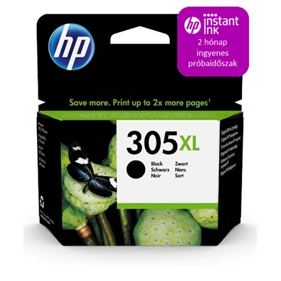 HP 3YM62AE (305XL) fekete nagykapacítású tintapatron HP 3YM62AE (305XL) fekete nagykapacítású tintapatron