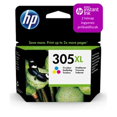 HP 3YM63AE (305XL) háromszínű nagykapacítású tintapatron HP 3YM63AE (305XL) háromszínű nagykapacítású tintapatron