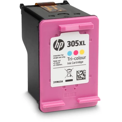 HP 3YM63AE (305XL) háromszínű nagykapacítású tintapatron HP 3YM63AE (305XL) háromszínű nagykapacítású tintapatron