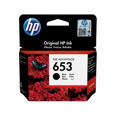 HP 3YM75AE (653) fekete tintapatron HP 3YM75AE (653) fekete tintapatron