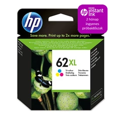 HP C2P07AE (62XL) háromszínű nagykapacítású tintapatron HP C2P07AE (62XL) háromszínű nagykapacítású tintapatron