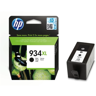 HP C2P23AE (934XL) fekete nagykapacítású tintapatron HP C2P23AE (934XL) fekete nagykapacítású tintapatron