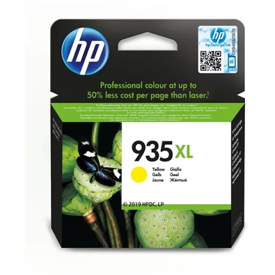 HP C2P26AE (935XL) sárga nagykapacítású tintapatron HP C2P26AE (935XL) sárga nagykapacítású tintapatron