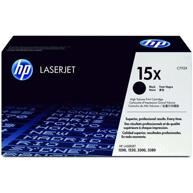 HP C7115X (15X) fekete nagykapacitású toner HP C7115X (15X) fekete nagykapacitású toner