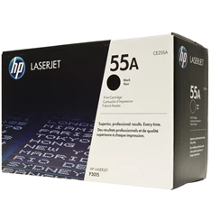 HP CE255A (55A) fekete toner HP CE255A (55A) fekete toner