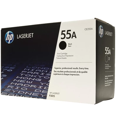 HP CE255A (55A) fekete toner HP CE255A (55A) fekete toner