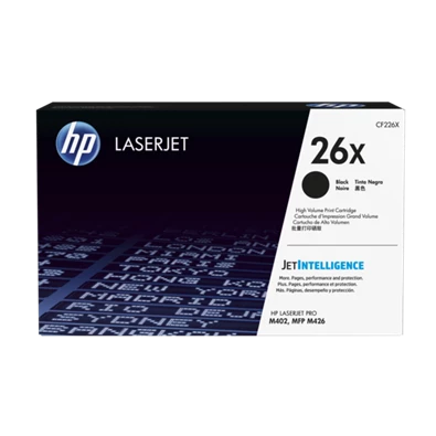 HP CF226X (26X) fekete nagykapcítású toner HP CF226X (26X) fekete nagykapcítású toner