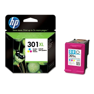 HP CH564EE (301XL) tri-color színes nagykapacitású tintapatron HP CH564EE (301XL) tri-color színes nagykapacitású tintapatron