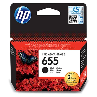 HP CZ109AE (655) fekete tintapatron HP CZ109AE (655) fekete tintapatron