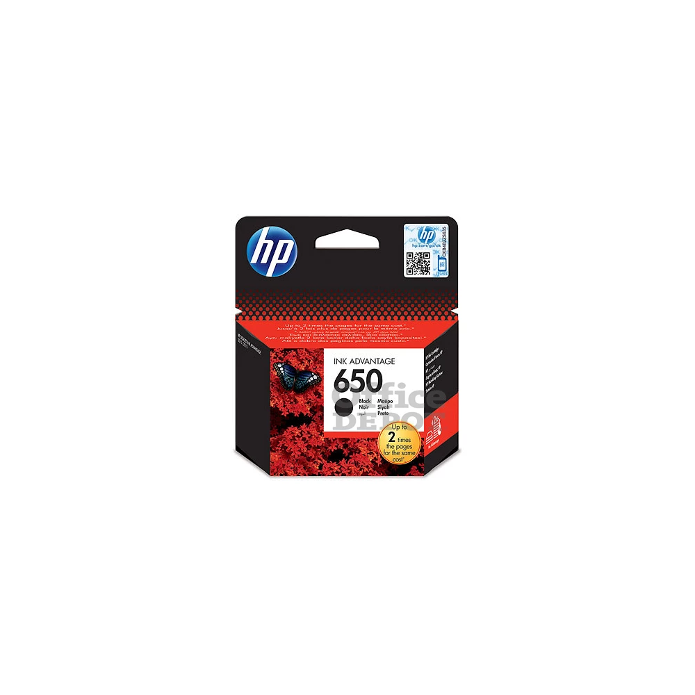 HP CZ101AE (650) fekete tintapatron