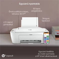 HP DeskJet 2710E tintasugaras multifunkciós Instant Ink ready nyomtató HP DeskJet 2710E tintasugaras multifunkciós Instant Ink ready nyomtató