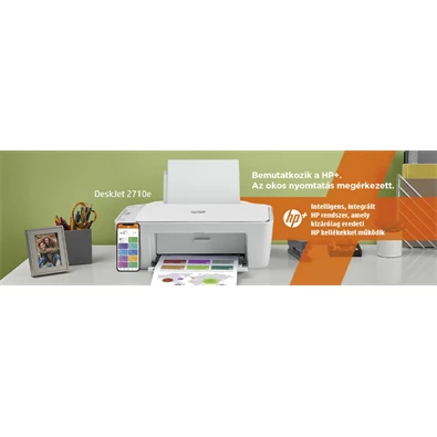 HP DeskJet 2710E tintasugaras multifunkciós Instant Ink ready nyomtató HP DeskJet 2710E tintasugaras multifunkciós Instant Ink ready nyomtató