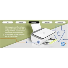 HP DeskJet 2720E tintasugaras multifunkciós Instant Ink ready nyomtató HP DeskJet 2720E tintasugaras multifunkciós Instant Ink ready nyomtató