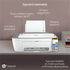 HP DeskJet 2720E tintasugaras multifunkciós Instant Ink ready nyomtató HP DeskJet 2720E tintasugaras multifunkciós Instant Ink ready nyomtató