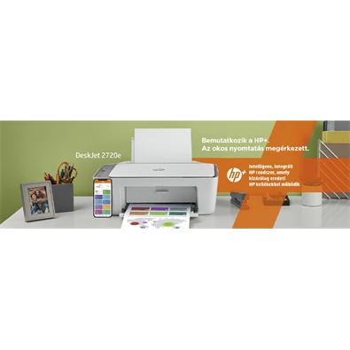 HP DeskJet 2720E tintasugaras multifunkciós Instant Ink ready nyomtató HP DeskJet 2720E tintasugaras multifunkciós Instant Ink ready nyomtató