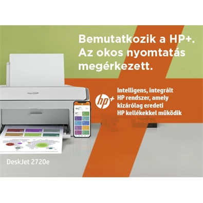 HP DeskJet 2720E tintasugaras multifunkciós Instant Ink ready nyomtató HP DeskJet 2720E tintasugaras multifunkciós Instant Ink ready nyomtató