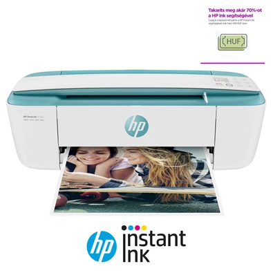 HP DeskJet 3762 tintasugaras multifunkciós Instant Ink ready nyomtató HP DeskJet 3762 tintasugaras multifunkciós Instant Ink ready nyomtató