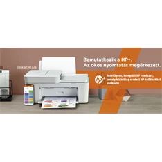 HP DeskJet Plus 4122E tintasugaras multifunkciós Instant Ink ready nyomtató HP DeskJet Plus 4122E tintasugaras multifunkciós Instant Ink ready nyomtató